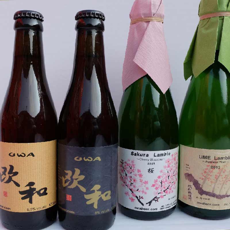 Cervezas del Japón: Owa Beer; Cervezas lambic Belgas al estilo japonés