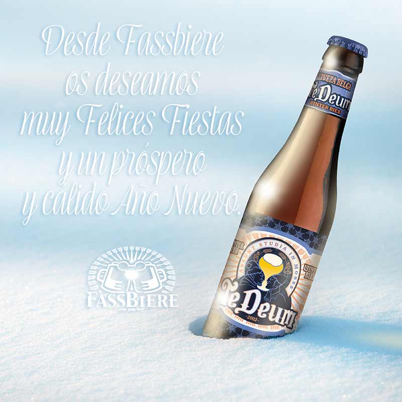 Fassbiere, importación de Cervezas de Navidad Te Deum Winter