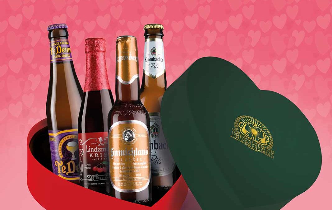 Cervezas para San Valentín