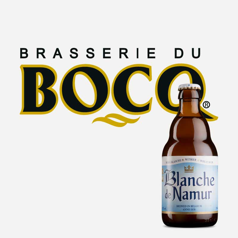 Cervezas blancas de trigo Blanche de Namur en Fassbiere 