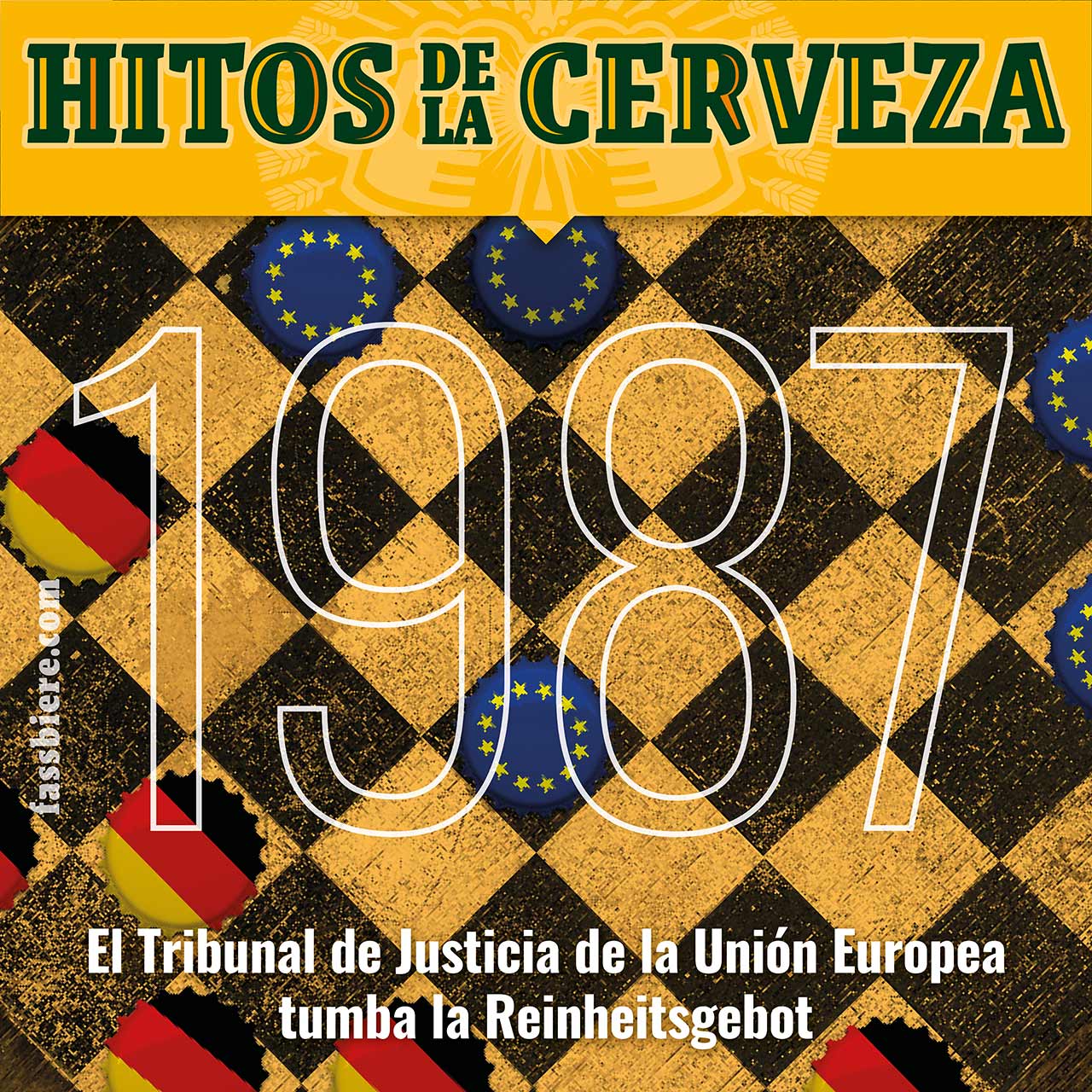 Hitos de la Cerveza en Fassbiere: En 1987, el Tribunal de Justicia de la Unión Europea tumba la Reinheitsgebot.