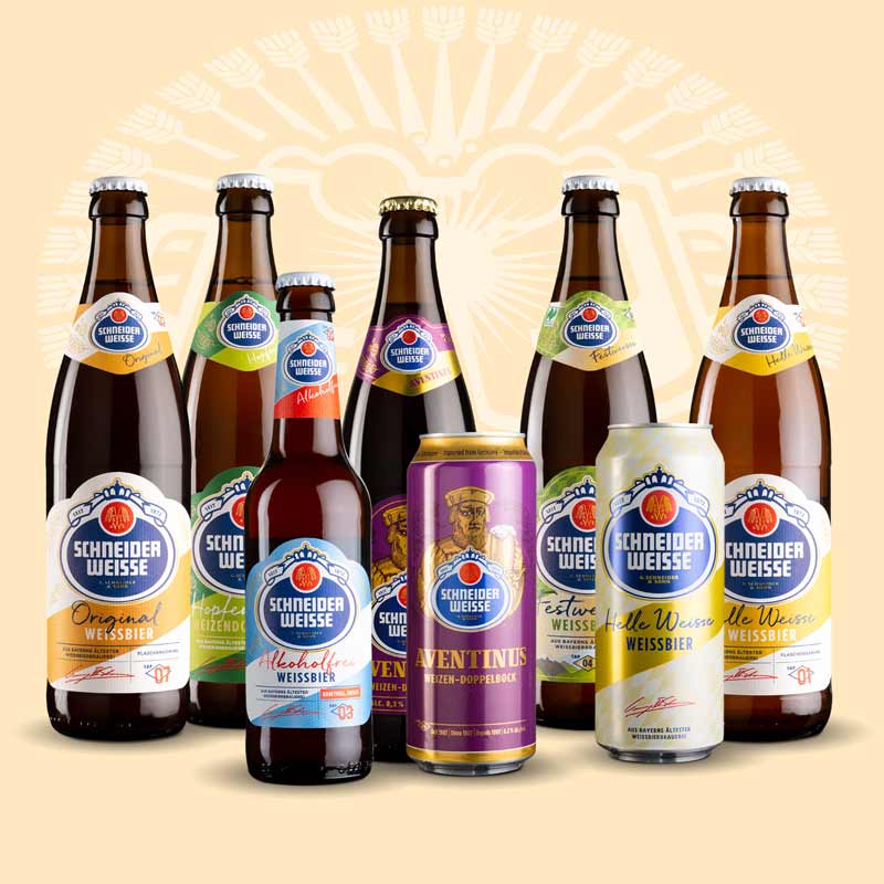 Fassbiere: Familia de cervezas Schneider Weisse