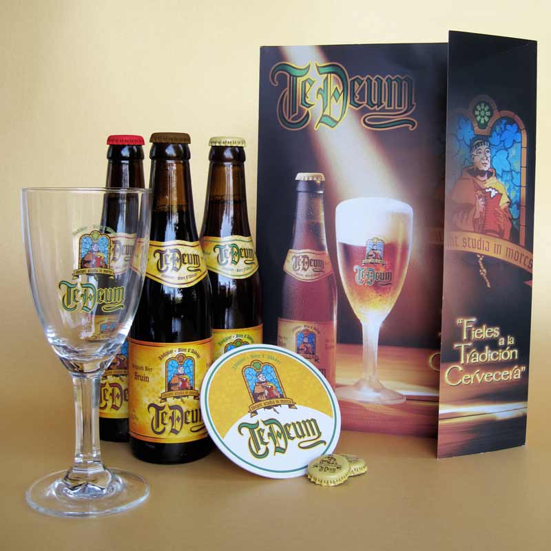Fassbiere: XX Aniversario de la cerveza Te Deum. Etiquetado original 2002