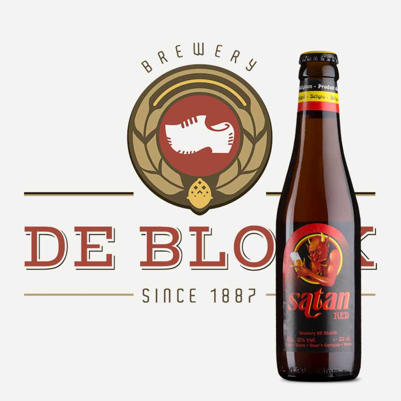 Cervezas de Brouwerij De Block: Satan Red en Fassbiere