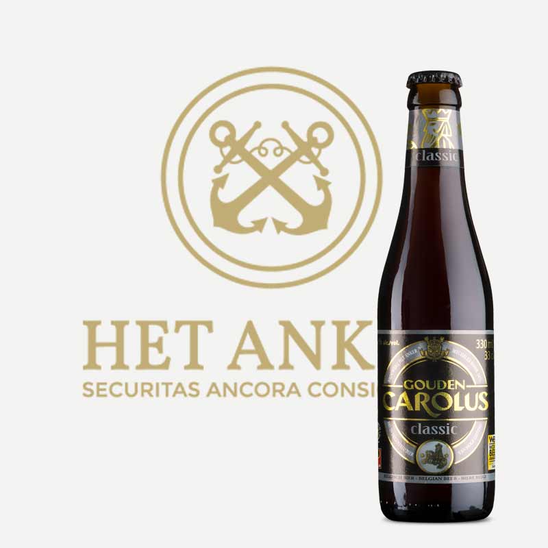 Cervezas de Het Anker : Gouden Carolus y Gouden Carolus Xmas, las cervezas del emperador Carlos V en Fassbiere.