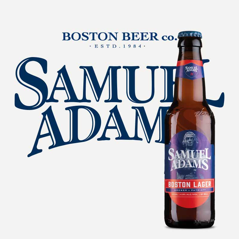 Fassbiere, importación de Cervezas Boston Lager Samuel Adams.
