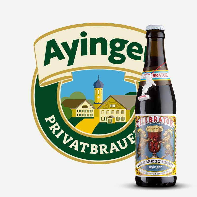 Fassbiere, importación de Cervezas bock de Ayinger Brauerei.