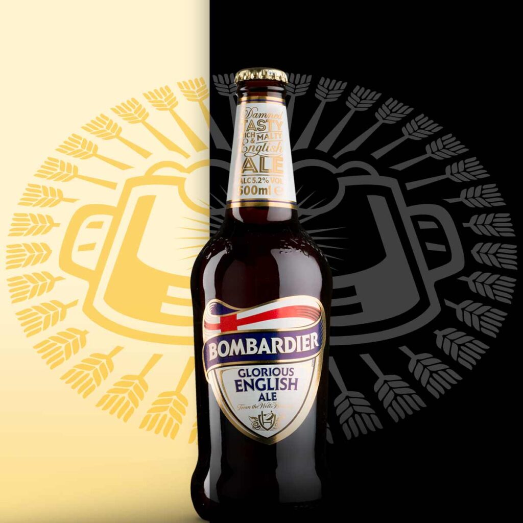 Cervezas para el cambio de hora en Fassbiere: Bombardier Glorious English Ale