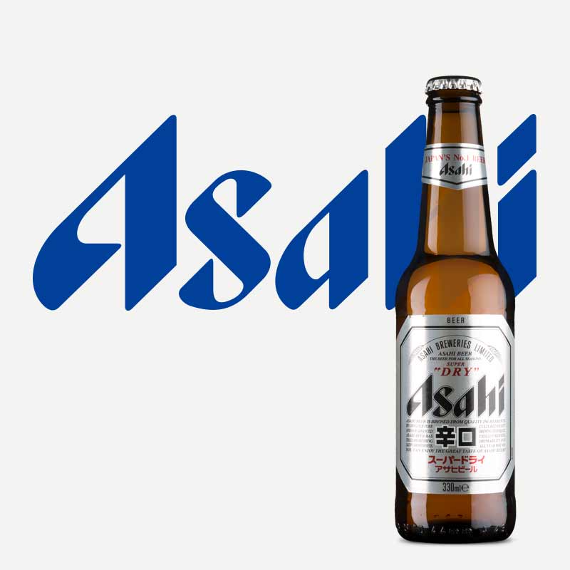 Asahi Super Dry en Fassbiere; importación de cervezas japonesas estilo Super Dry