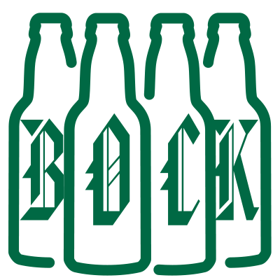 Fassbiere, importación de Cervezas Bock, Doppelbock, Maibock, Eisbock, Weizenbock.