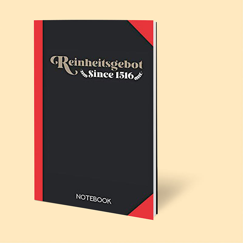 Reinheitsgebot "since 1516" Notebook